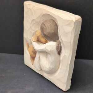 Willow Tree, Truly A Friend Figurine Wall Plaque.